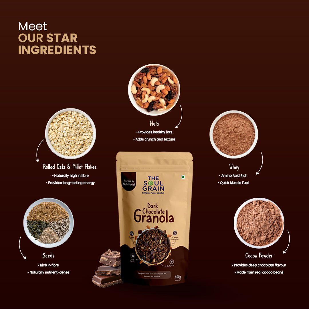 Granola Dark chocolate