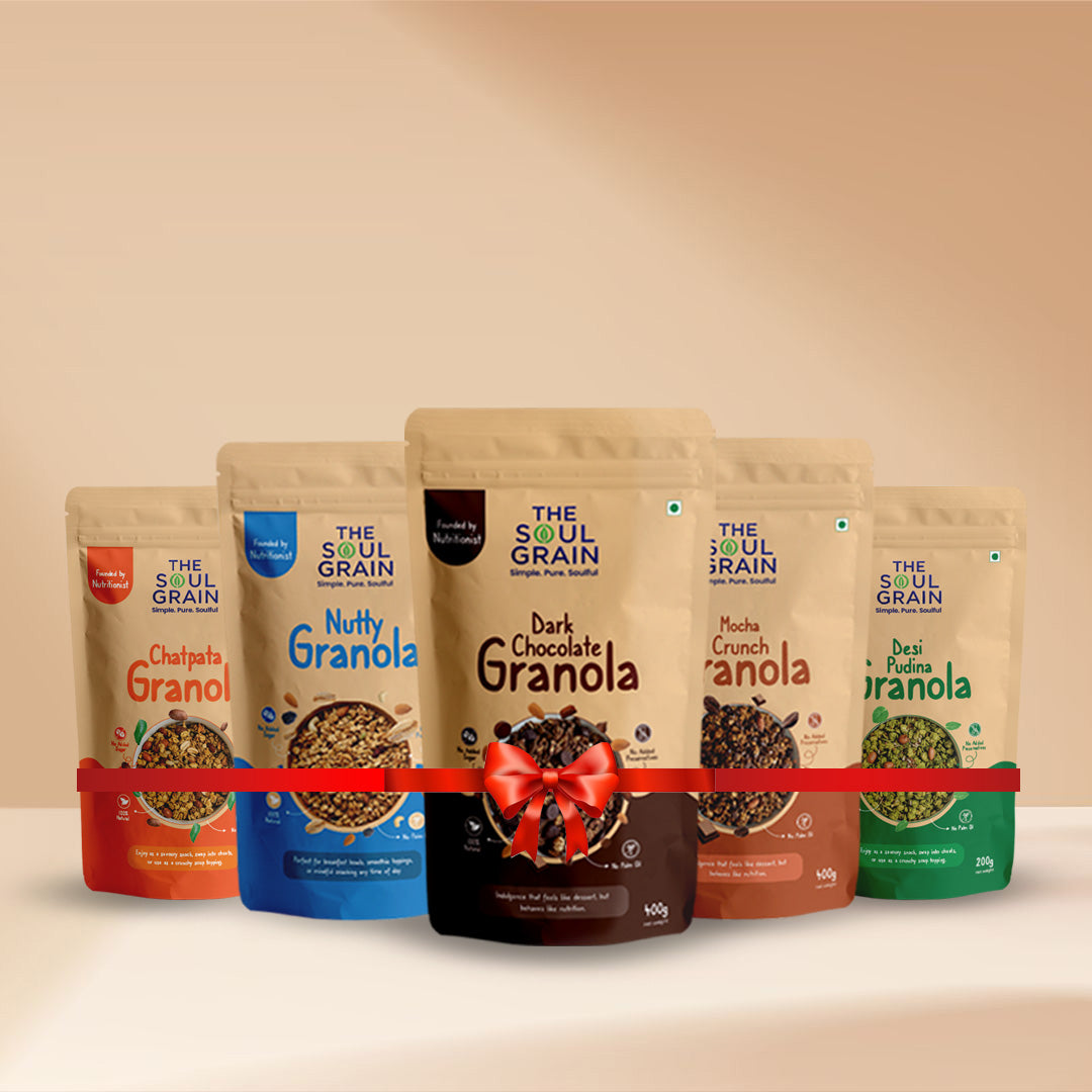 Trial Pack of Granola (5 Flavors)