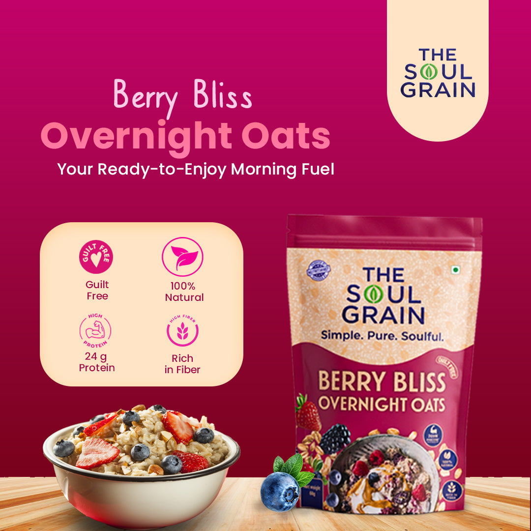 Overnight Oats Berry Bliss
