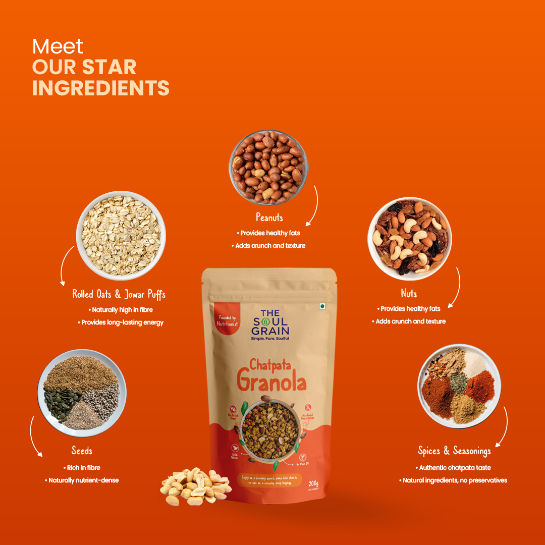Savoury Granola Chatpata
