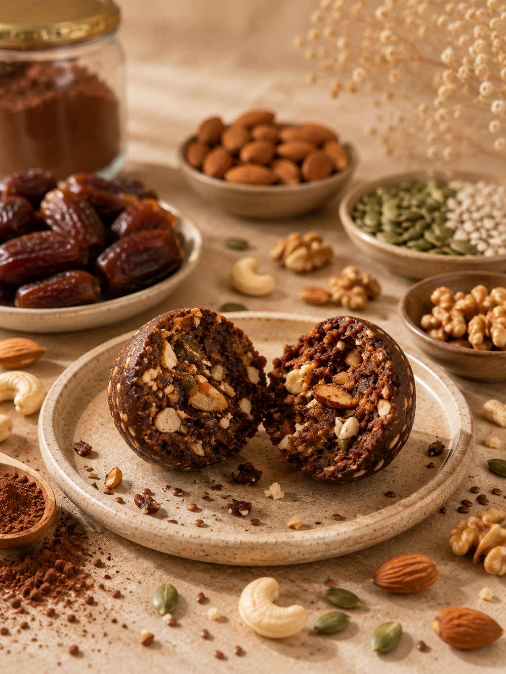 Dates protein ladoo